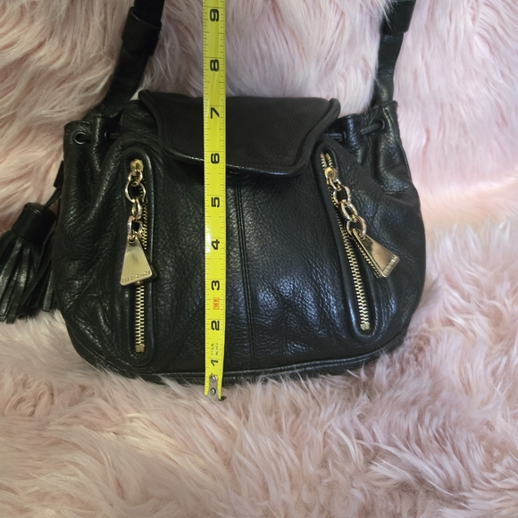 See By Chloe Black Leather Crossbody Bag with Gold Accents - Picture 2 of 7